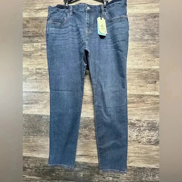 Prana Blue Hillgard Slim Jeans Medium Ozone Wash 40 x 34 - Picture 1 of 6